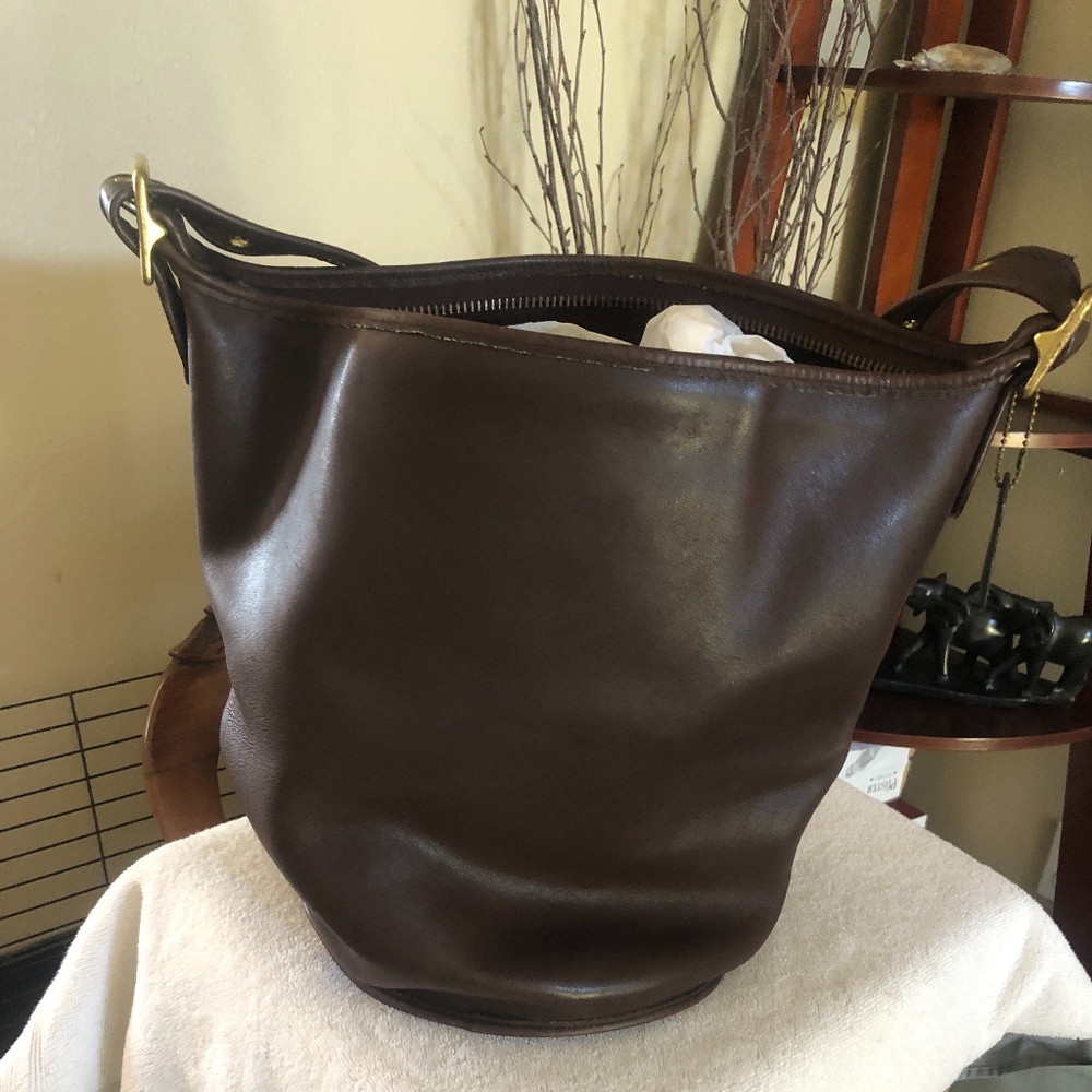 Vintage Coach XLarge Bucket Bag